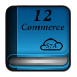 12th commerce android application logo